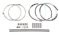 Jagwire zestaw hamulcowy Road Elite Link Brake szare