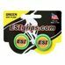 Esi Grips korki kierownicy Bar Plugs zielone