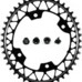 absoluteBlack koronka OVAL Gravel 1X R9100/R8000/R9000/R6800 1.5mm offset czarna 46T