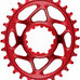 absoluteBlack koronka OVAL Sram DM offset 6mm czerwona 28T