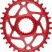 absoluteBlack koronka OVAL SHIMANO M9100/M8100/M7100 czerwona 30T