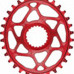 absoluteBlack koronka OVAL SHIMANO M9100/M8100/M7100 czerwona 34T