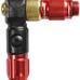 Lezyne końcówka pompki ABS-1 Pro HP Braided czerwona