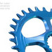 Garbaruk koronka okrągła Shimano XTR M9100/M8100/M7100/M6100 DM offset 28T niebieska