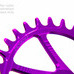 Garbaruk koronka ovalna Sram GXP/DUB DM Boost 36T fioletowa