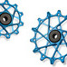 Garbaruk kółka tylnej przerzutki Shimano 11 rz 11T+14T niebieskie