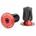 Wolf Tooth Components korki do chwytów 16-21.5mm 2szt czerwone