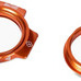 Muc-Off zestaw do kontrowania korb Crank Preload Ring pomarańczowy