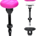 Muc-Off uchwyt Stealth Tubeless Tag Holder do AirTag + zestaw wentyli 44mm