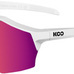 KOO okulary sportowe Alibi White mat / Fuchsia Photochromic