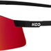KOO okulary sportowe Nova Black Matt / Red
