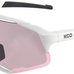 KOO okulary sportowe Demos White / Pink Photochromic