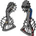 Token wózek przerzutki Shuriken (Dura-Ace, Ultegra 12rz) niebiesko-czerwony