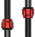Lezyne wentyle Tubeless CNC Valve PRO 80mm czerwone