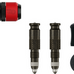 Lezyne końcówka pompki ABS Pro Clik™ + rdzenie zaworu Clik Valve Cores