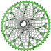 Garbaruk kaseta 13rz GEN2.0 Sram XD/XDR XPLR 10-52T zielona