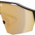KOO okulary sportowe Alibi Black Matt / Gold Mirror Large