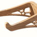 absoluteBlack wieszak rowerowy Premium Oak Bicycle Hanger