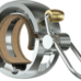 Knog dzwonek rowerowy Oi Luxe mały srebrny