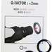 Look podkładki Q-Factor 2mm 2szt
