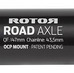 Rotor oś korby Aldhu/Vegast 30mm