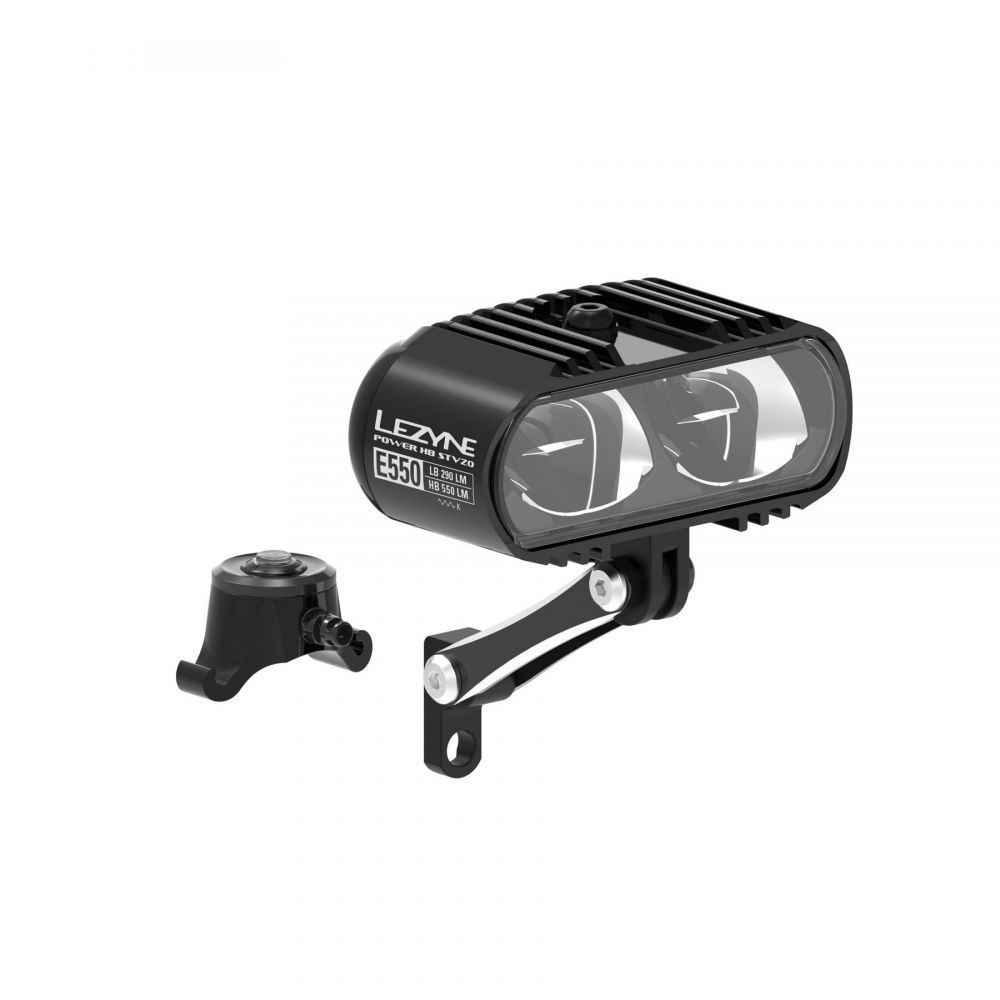 Lezyne lampka przód Power HB Drive STVZO E550 500lm czarna Cyklomania