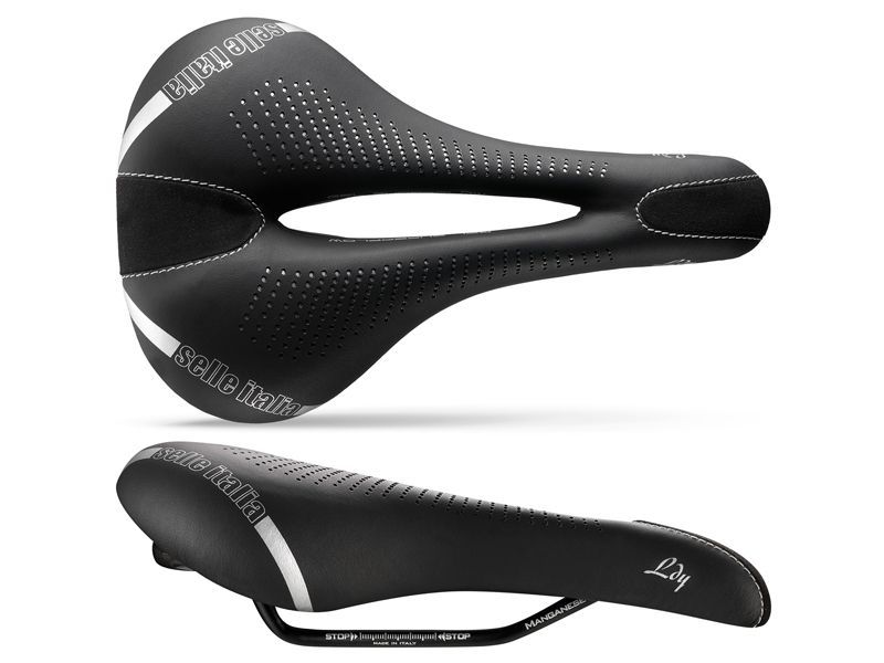 Selle Italia siod?o Lady Gel Flow S2 czarne - Cyklomania