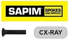 Sapim CX-Ray Black Straightpull