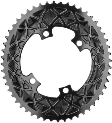 absoluteBlack koronka OVAL Shimano R9100/R8000/R7000 110BCD napęd 2X czarna 34T