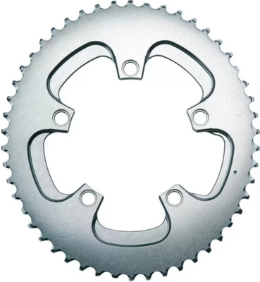 absoluteBlack koronka OVAL 110/4BCD Silver Series napęd 2X szara 34T