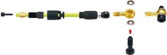 Jagwire zestaw końcówek przewodu hydraulicznego Magura HFA401
