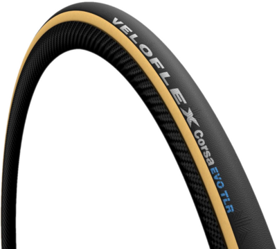 Veloflex opona Corsa EVO TLR Gum Sidewall 28x700