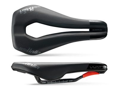 Selle Italia siodło Watt Superflow Kit Carbonio U3 czarne