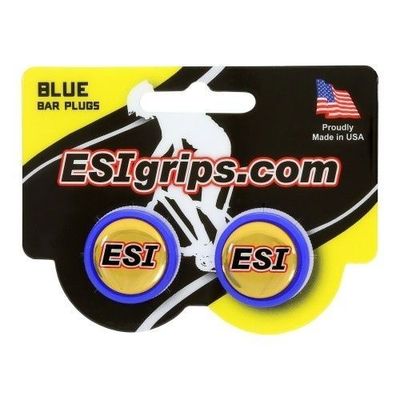 Esi Grips korki kierownicy Bar Plugs niebieskie