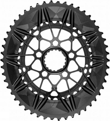 absoluteBlack zębatka Oval Cannondale Road Direct Mount komplet 52/36T