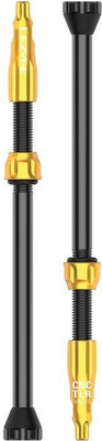 Lezyne wentyle Tubeless 80mm złote