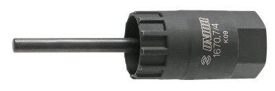 Unior klucz do nakrętki kasety Shimano z pinem - 1670.7/4