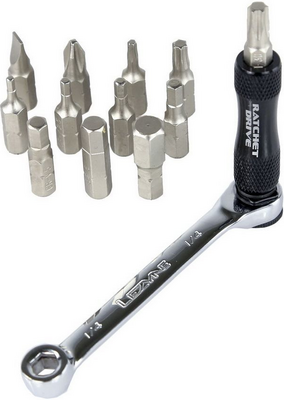 Lezyne zestaw Ratchet Kit 12 funkcji + etui