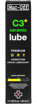 Muc-Off olej do łańcucha C3 Dry Ceramic Lube 50ml