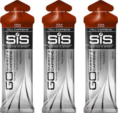 SiS żel Go Energy + CAFFEINE Gel 60ml cola 3szt