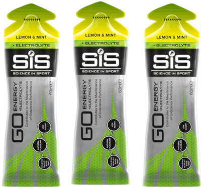 SiS żel Go Energy + ELECTROLYTE Gel 60ml cytryna mięta 3szt