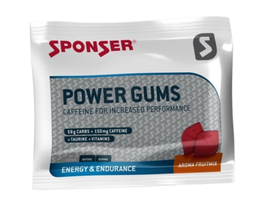 Sponser gumy energetyczne Power Gums mix owoców paczka 75g