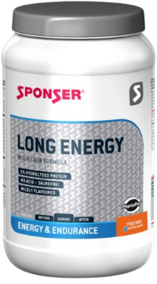 Sponser napój Long Energy 1,2kg mix owocowy (5% Protein)