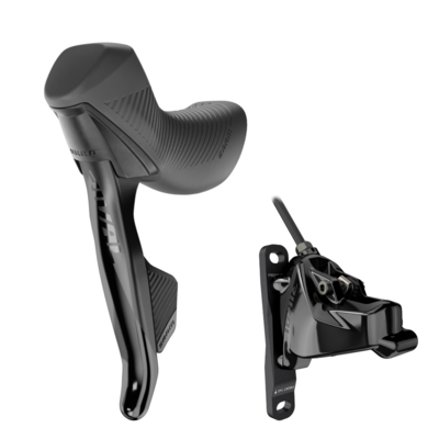 Sram zestaw klamkomanetka + zacisk Rival AXS D1 przód 950mm