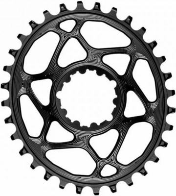 absoluteBlack koronka OVAL SRAM DM BOOST148 offset 3mm czarna 32T