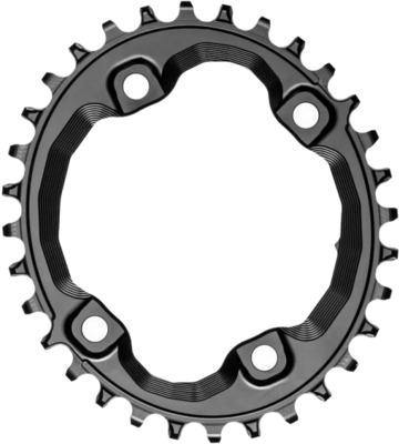 absoluteBlack koronka OVAL SHIMANO M8000/M7000 czarna 32T