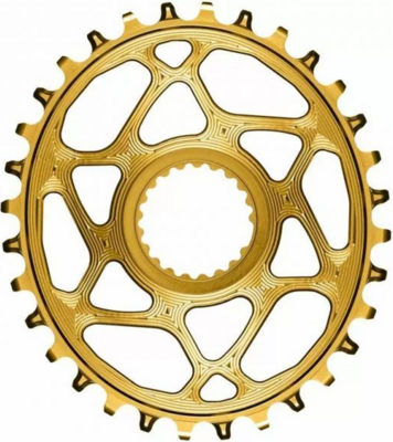 absoluteBlack koronka OVAL SHIMANO M9100/M8100/M7100 złota 36T