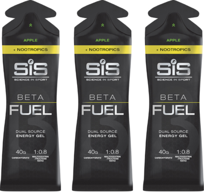 SiS żel Beta Fuel + Nootropics 60ml jabłko 3szt