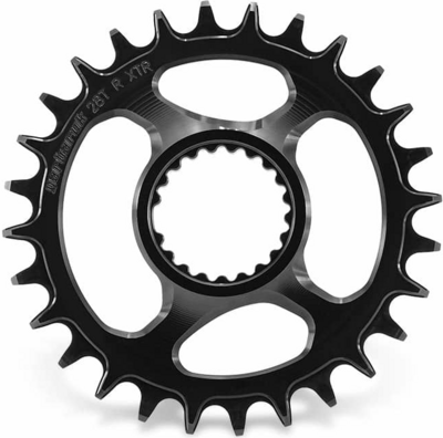 Garbaruk koronka okrągła Shimano XTR M9100/M8100/M7100/M6100 DM offset 28T czarna