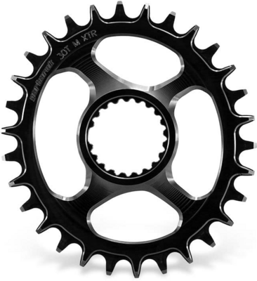 Garbaruk koronka ovalna Shimano XTR M9100 DM 30T czarna